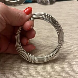 Silpada Silver Bracelet Set